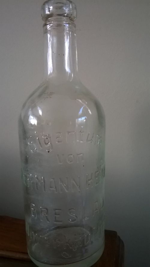 Hermann Heinze Breslau 1940 bottle