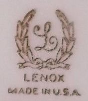 Gold Lenox mark