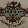 Sygnatura Louis XV Sarreguemines