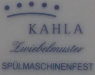 Contemporary Kahla mark
