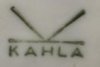 Sygnatura Kahla lata 20.