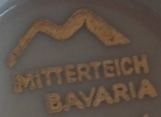 Złota sygnatura Mitterteich Bavaria