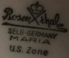 Sygnatura Rosenthal U.S. zone