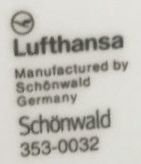 Sygnatura Lufthansa Schönwald
