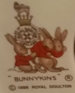 1988 bunnykins royal doulton mark