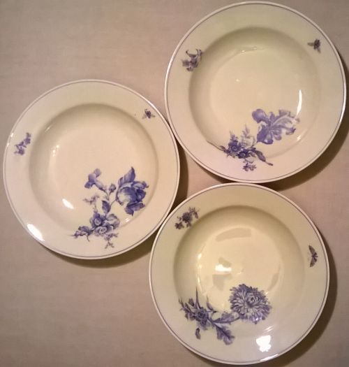 Giesche Silesian porcelain plates