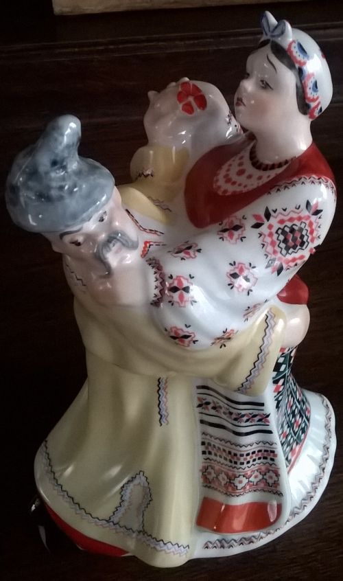 1970s Soviet porcelain figurine Karapet