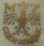Porcelain and pottery marks - MZ Austria marks.