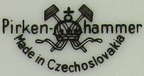Pirkenhammer Made in Czechoslovakia 1945 - 1990 mark. 
