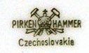 Porcelain and pottery marks - Pirkenhammer Brezova marks.